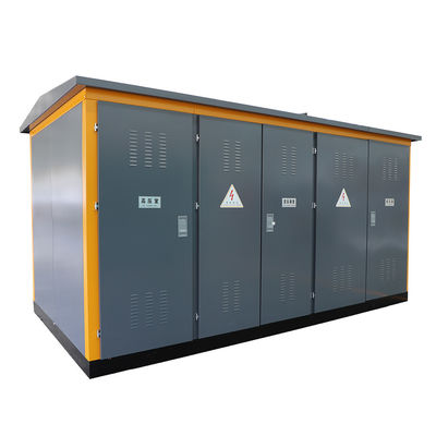 400 kva 500kva 34500v ถึง 400v โทรทรานฟอร์เมอร์สับสเตชั่นสามเฟสที่ติดกับแพด