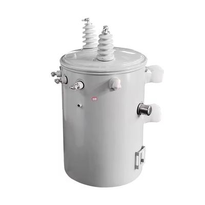 13.8kv 75kva แทรนฟอสฟอรเมอร์ระยะเดียวความสูญเสียต่ําสําหรับพลังงานภายในความถี่ 50/60Hz