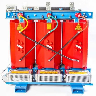 น้ําหนักเบา พลังงานไฟฟ้า ความดันสูง 100kva 125kva 6.3/10kv/10.5kv/11kv เครื่องแปลงแบบแห้งสามเฟส
