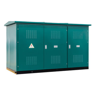 1200KVA 110KV โมบายล็อคสเตชั่นสําหรับแผ่นควบคุมทรานฟอร์มใน 132KV Kiosk Substation