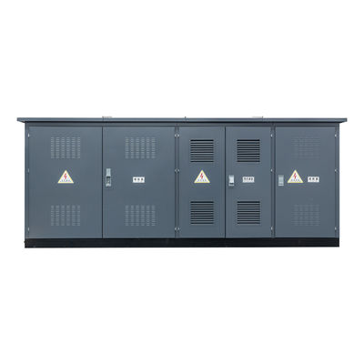 Europe Style 1200 KVA YB Type Box Substation สําหรับเครื่องปรับเปลี่ยนที่ติดตั้งพัดสามเฟส