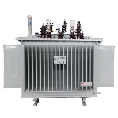 ซัพพลายโดยตรง 200kva 250kva 35KV ถึง 400V เครื่องแปลงน้ํามันดํากับ 2 โคล